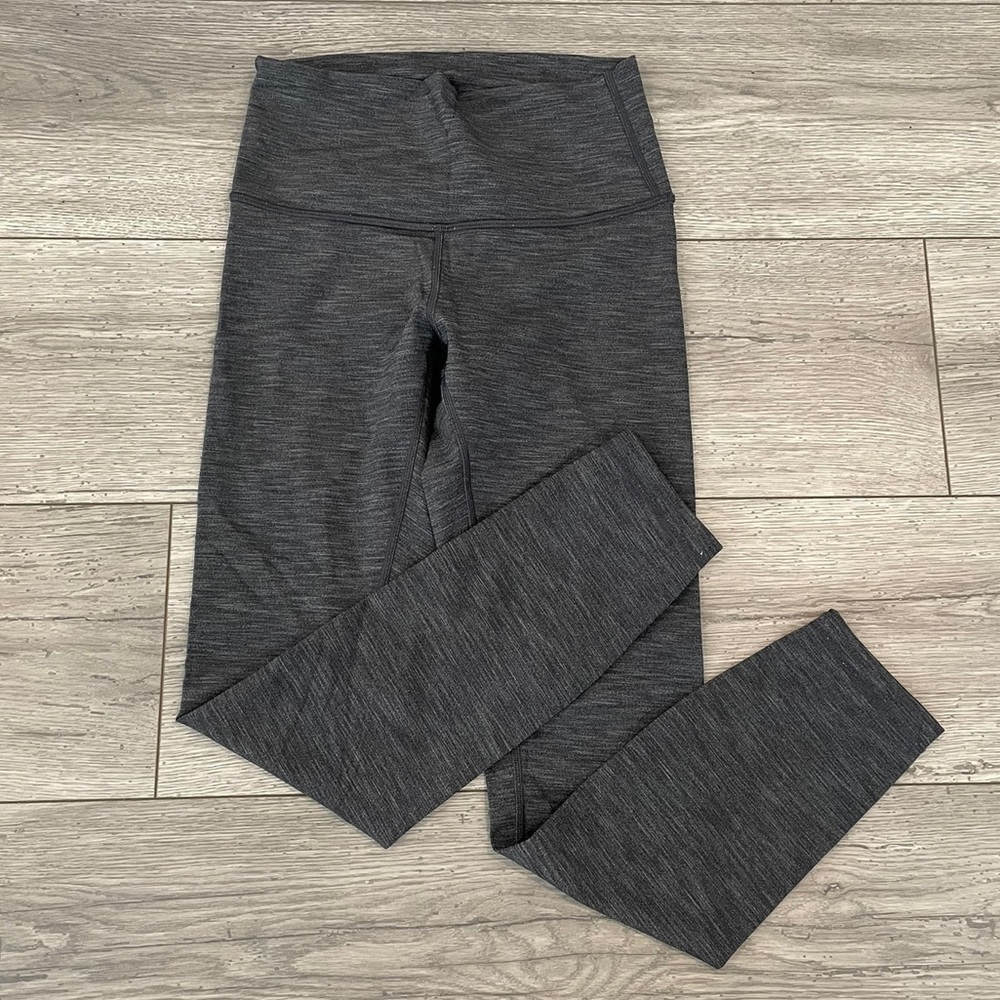 Grey Lululemon Luxtreme 24” inseam leggings